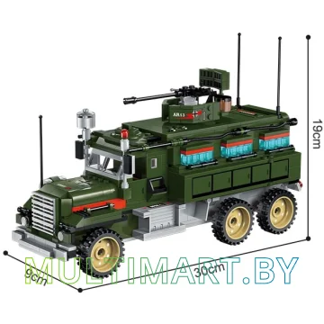 Конструктор Qman CombatZones 1713 Военная техника картинка 2